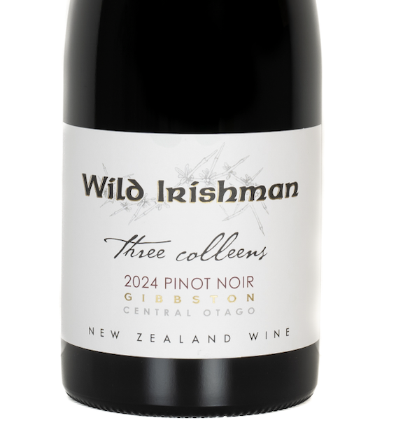(image for) Wild Irishman Three Colleens Pinot Noir 2024 [TWNZ 96]